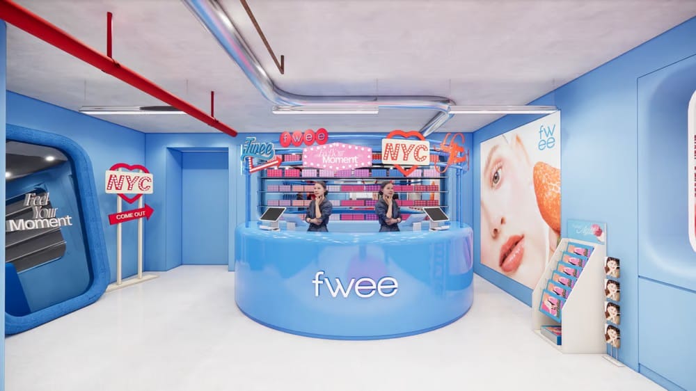 Primeira loja da Fwee na Soho, em Nova York. Foto: Divulgação/Fashion Network