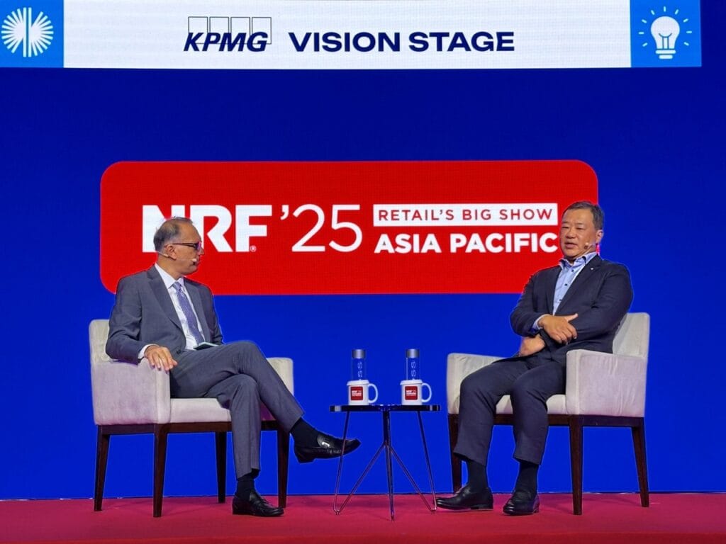 Vipul Chawla, CEO do FairPrice Group, na NRF 2026/Divulgação The Investor