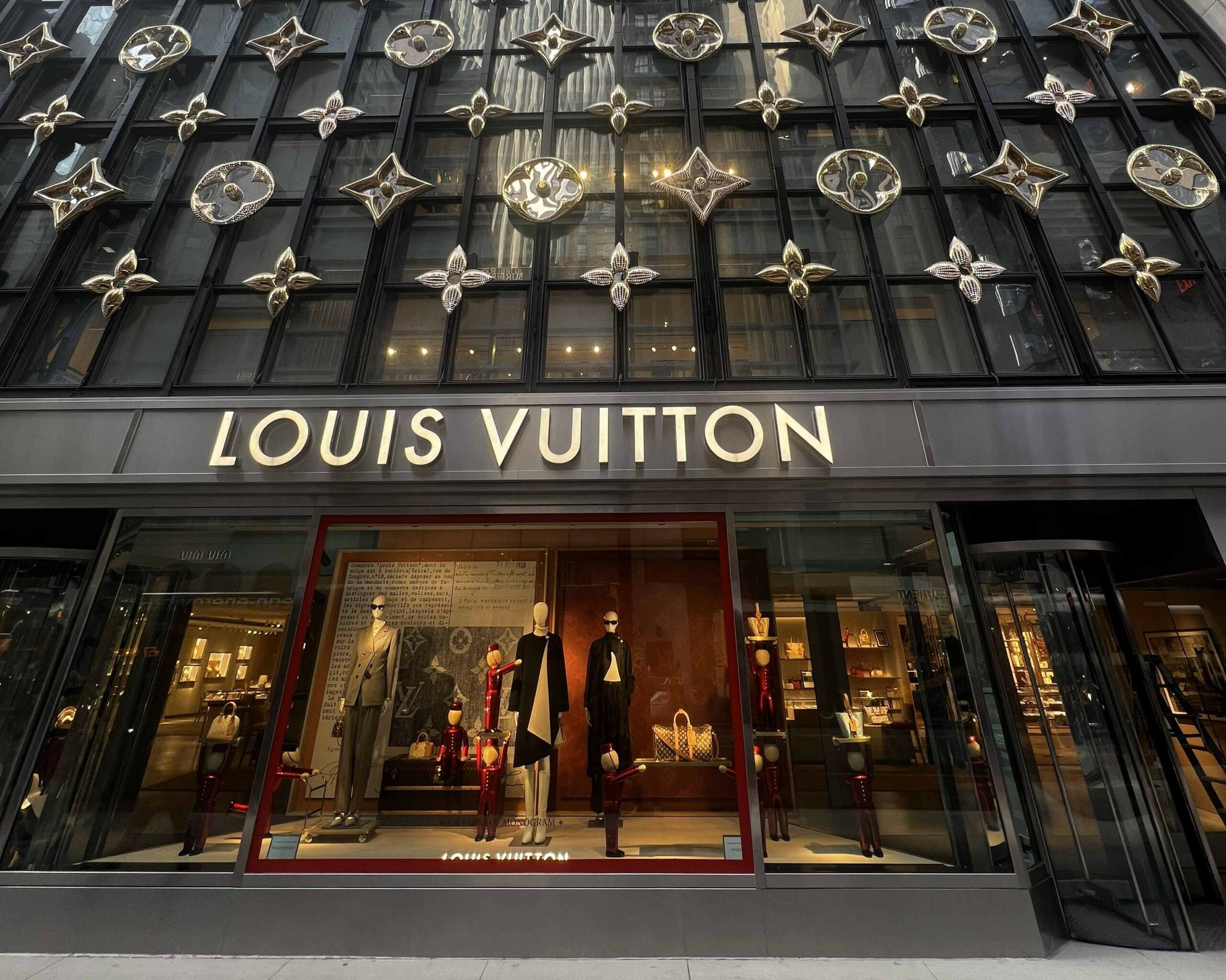 Fachada da Loja da Louis Vuitton na SoHo, em Nova York. Foto: Grupo BITTENCOURT