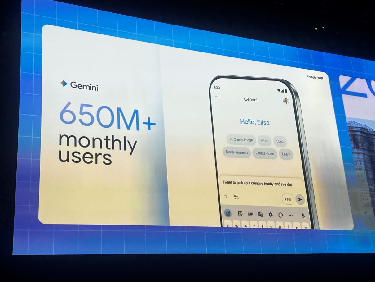 Mai de 650 milhões de usuários mensais no Google Gemini/Divulgação: Grupo BITTENCOURT