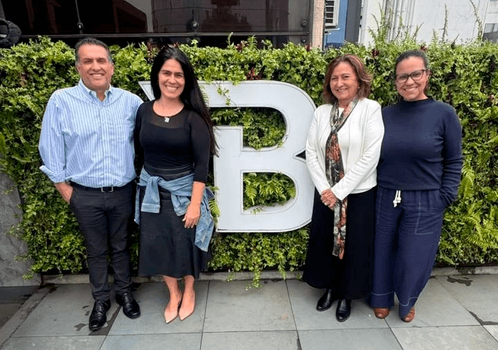 Dorival Oliveira, Lyana Bittencourt, Claudia Bittencourt e Caroline Bittencourt