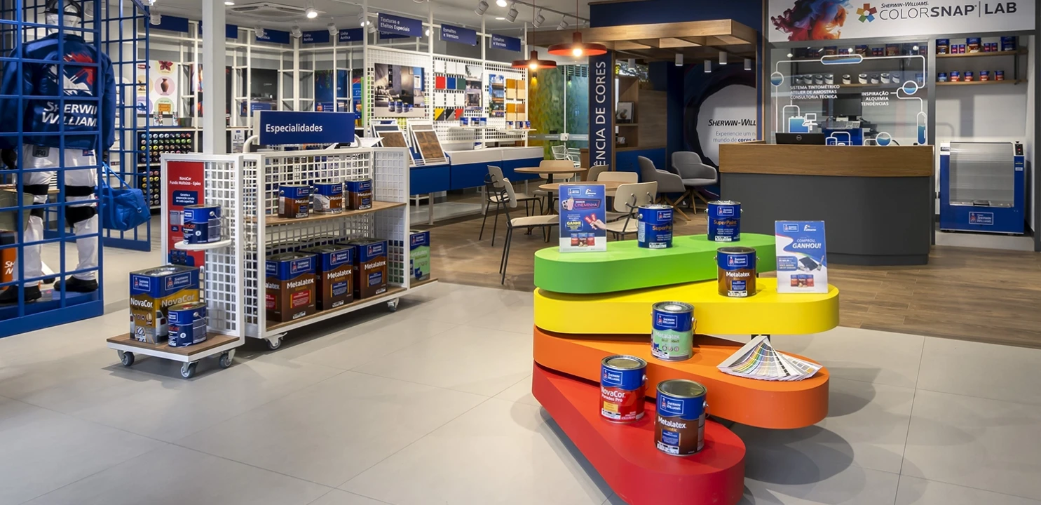 Gestão de rede de franquias — Sherwin-Williams